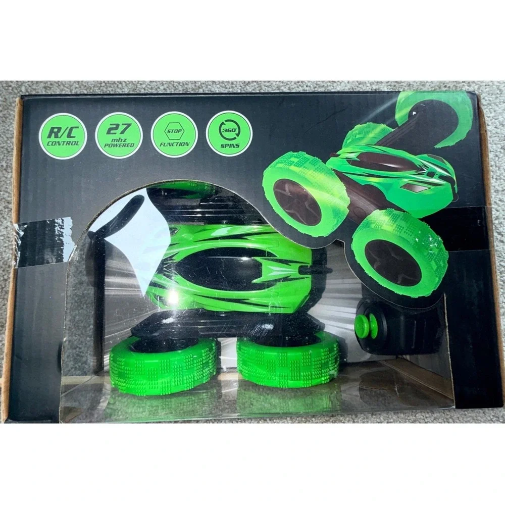 Double Sided Flip Stunt Car 360 Spins Extreme Tumbling Remote 27MHz